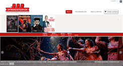 Desktop Screenshot of entradascastellon.com